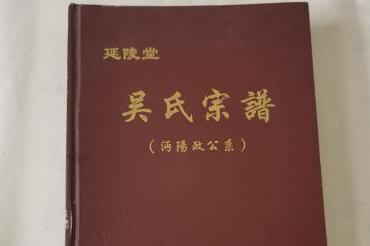 延陵堂uedbet官网手机版网扯宗譜（沔阳政公系）