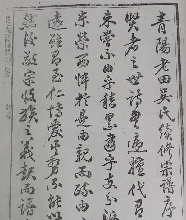 老田至孝文化·谱序篇