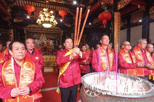 安溪县吴氏宗亲会参加泉州吴氏大宗祠冬祭典礼