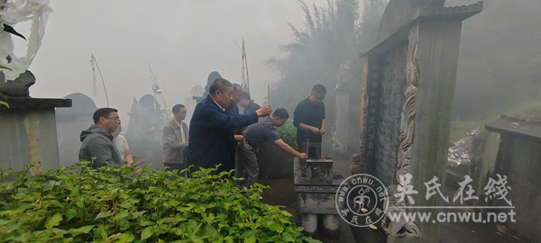 广西宗亲到贵州远祭祖