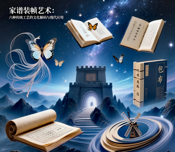 家谱装帧艺术：六种传统工艺的文化解码与现代应用