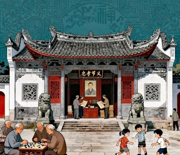 祠堂的多元功能与古今价值探析