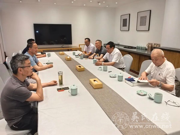 吴氏续谱调研组走进昆山周庄开展溯源考证