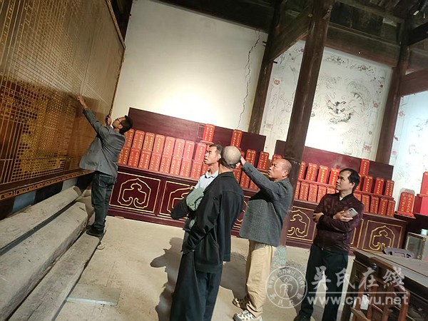 凯里吴氏宗亲到远口吴氏总祠少祭祖